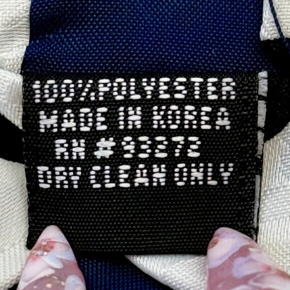 Vintage Disney Mickey Mouse Face Tie White & Black Regular Traditional - Picture 4 of 4